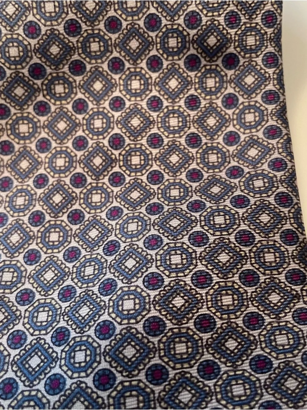 Vintage Barry Of London Men’s Necktie Extra‎ Long Silk